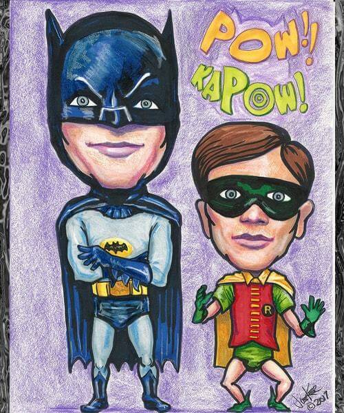 Batman and Robin Adam n Burt